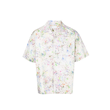 John Elliott Mens Camp Shirt 'Studio Floor'