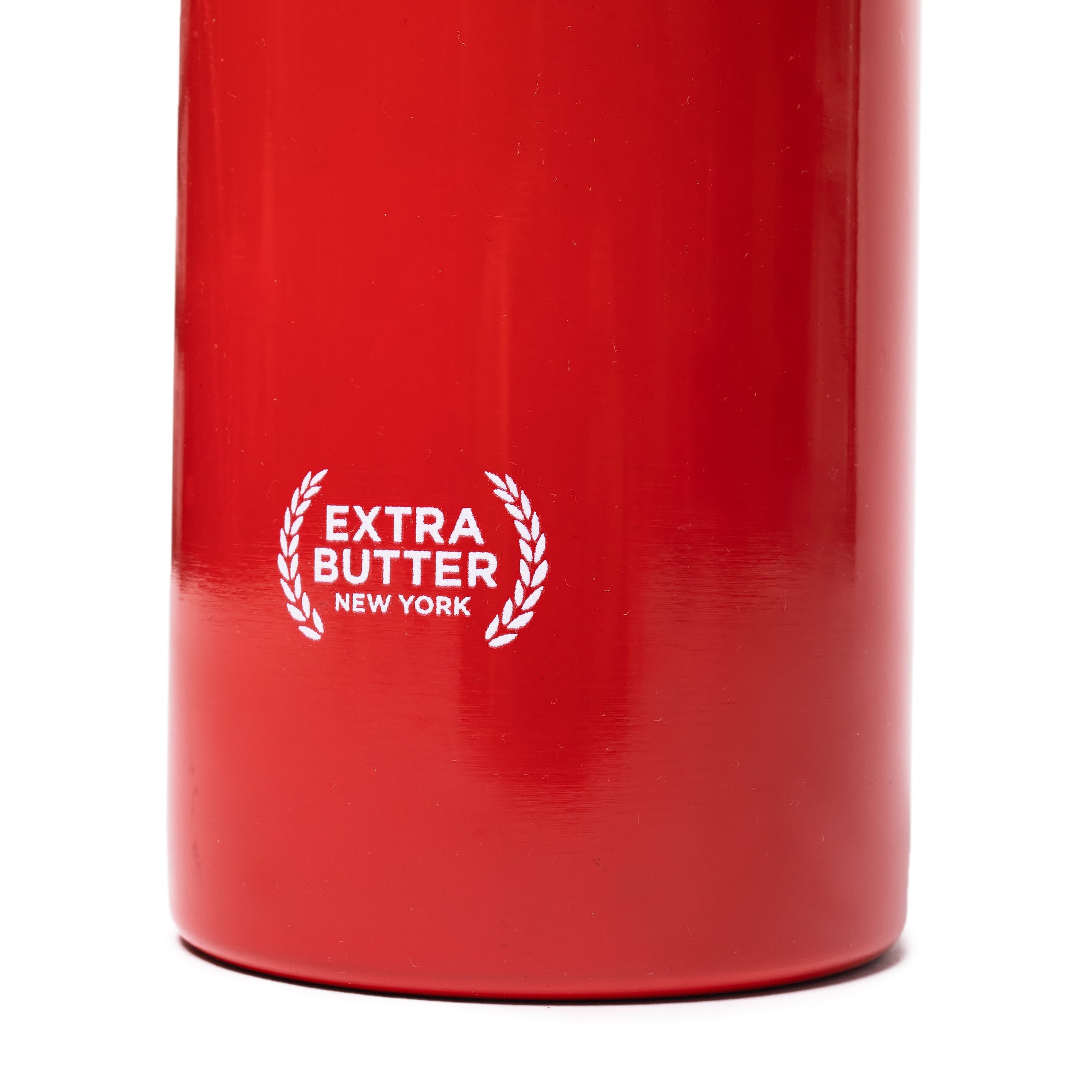 Extra Butter 750mL Red Water Bottle