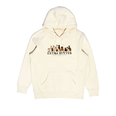 Extra Butter Dog Portrait Hoodie 'Natural'