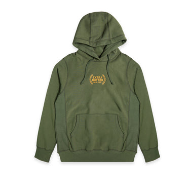 Extra Butter Mens Official Selection Olive Hoodie