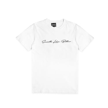Extra Butter Mens Smooth Like Butter Script Tee
