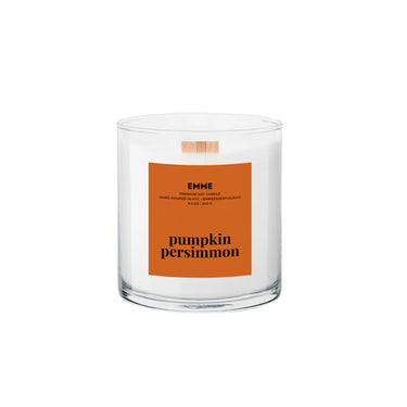 Emme Pumpkin Persimmon Wood Wick Candle