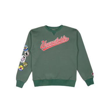 Emotionally Unavailable Mens Patches Crewneck