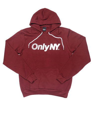 Only NY: Express Logo Hoodie (Red)