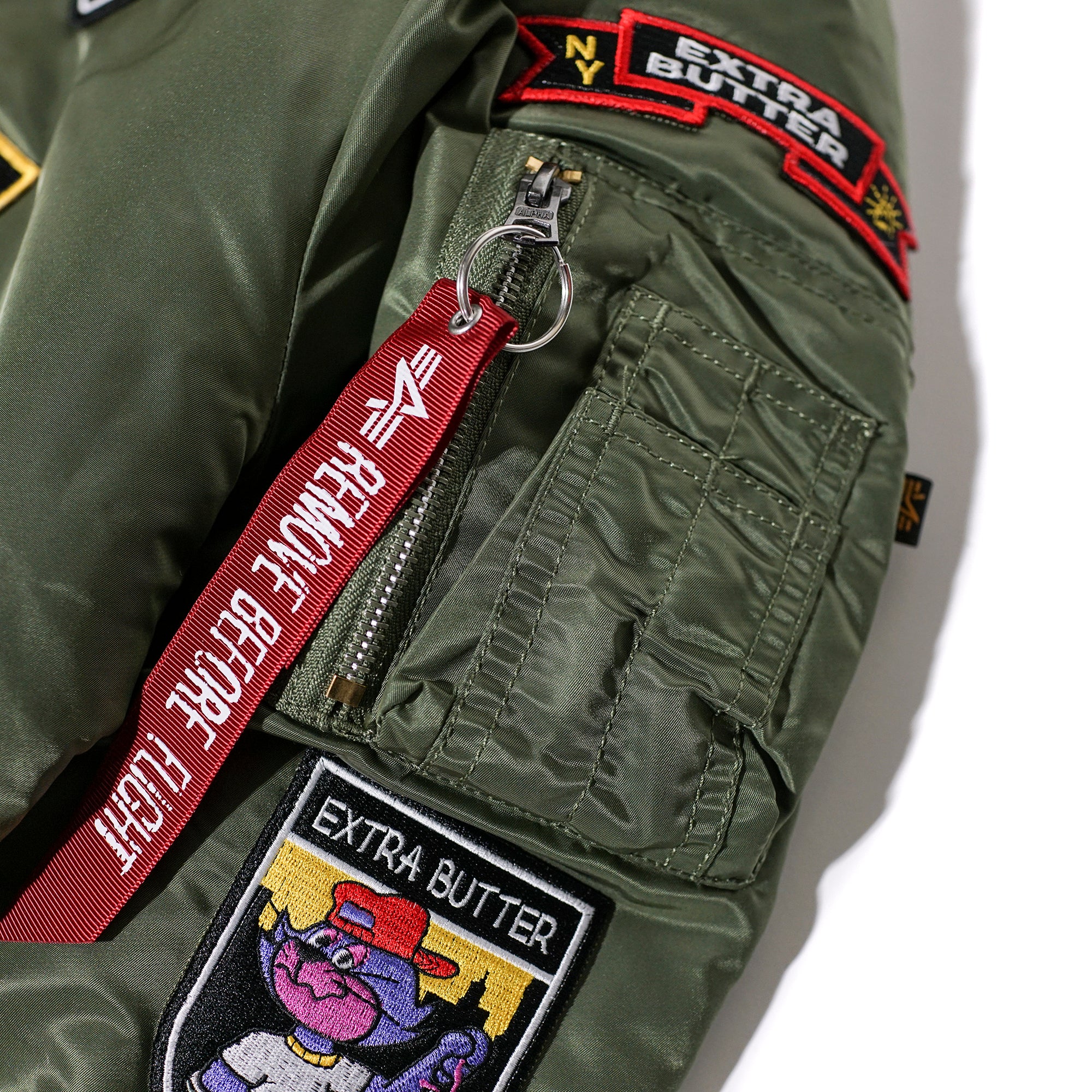 Extra Butter Men Tomcat MA-1 Flight Jacket