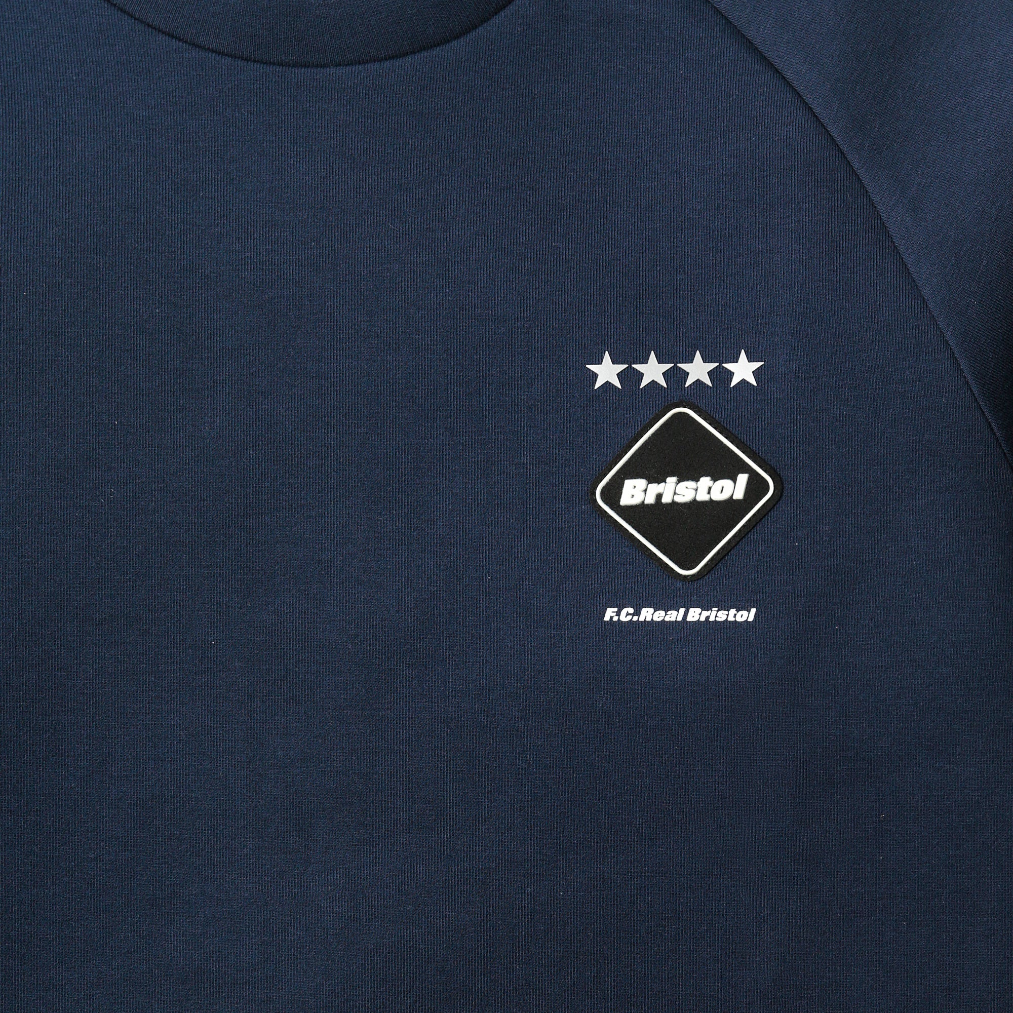 トップス F.C.R.B AUTHENTIC LOGO CREWNECK SWEAT FC Real Bristol Sweat Crewneck Top – Extra Butter