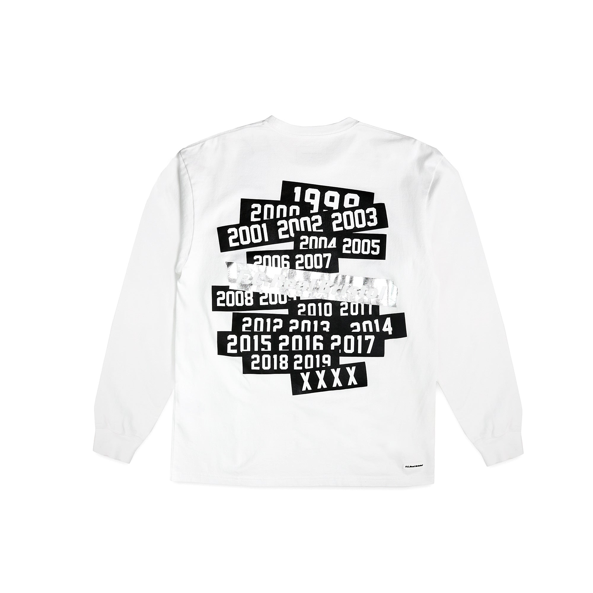 Bristol TEE Anniversary FCRB Tee LOGO Tシャツ FC L⁄S – BIG - Real 
