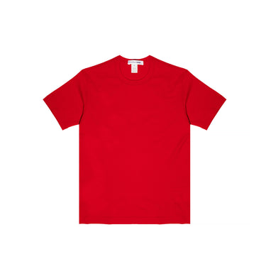 Comme Des Garcons Shirt Mens Back Print SS Tee Red