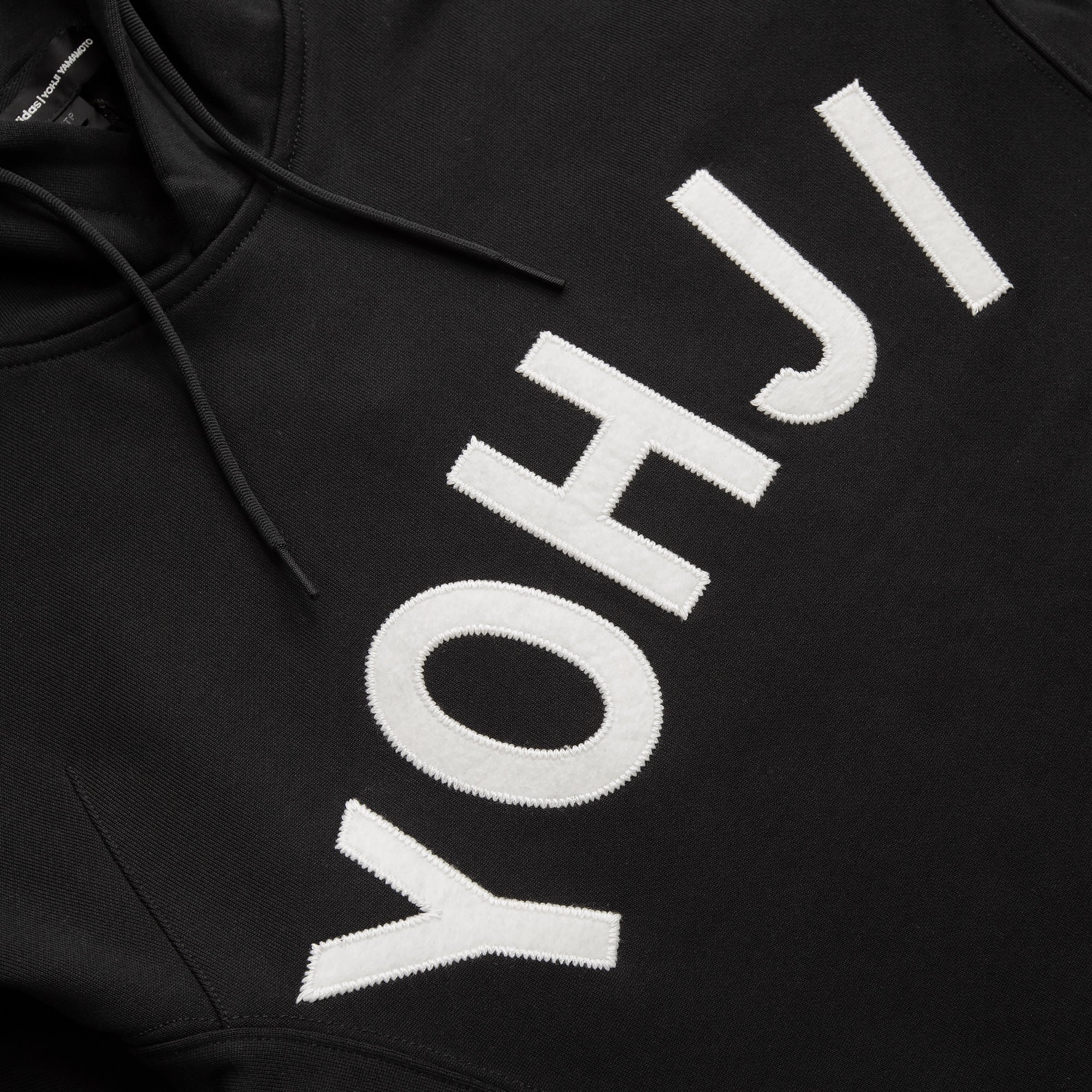 Y-3 Mens Letter Hoodie