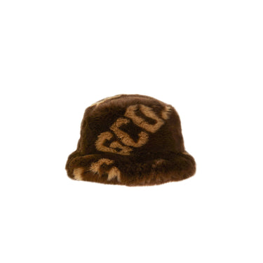 GCDS Fur Fisherman Hat
