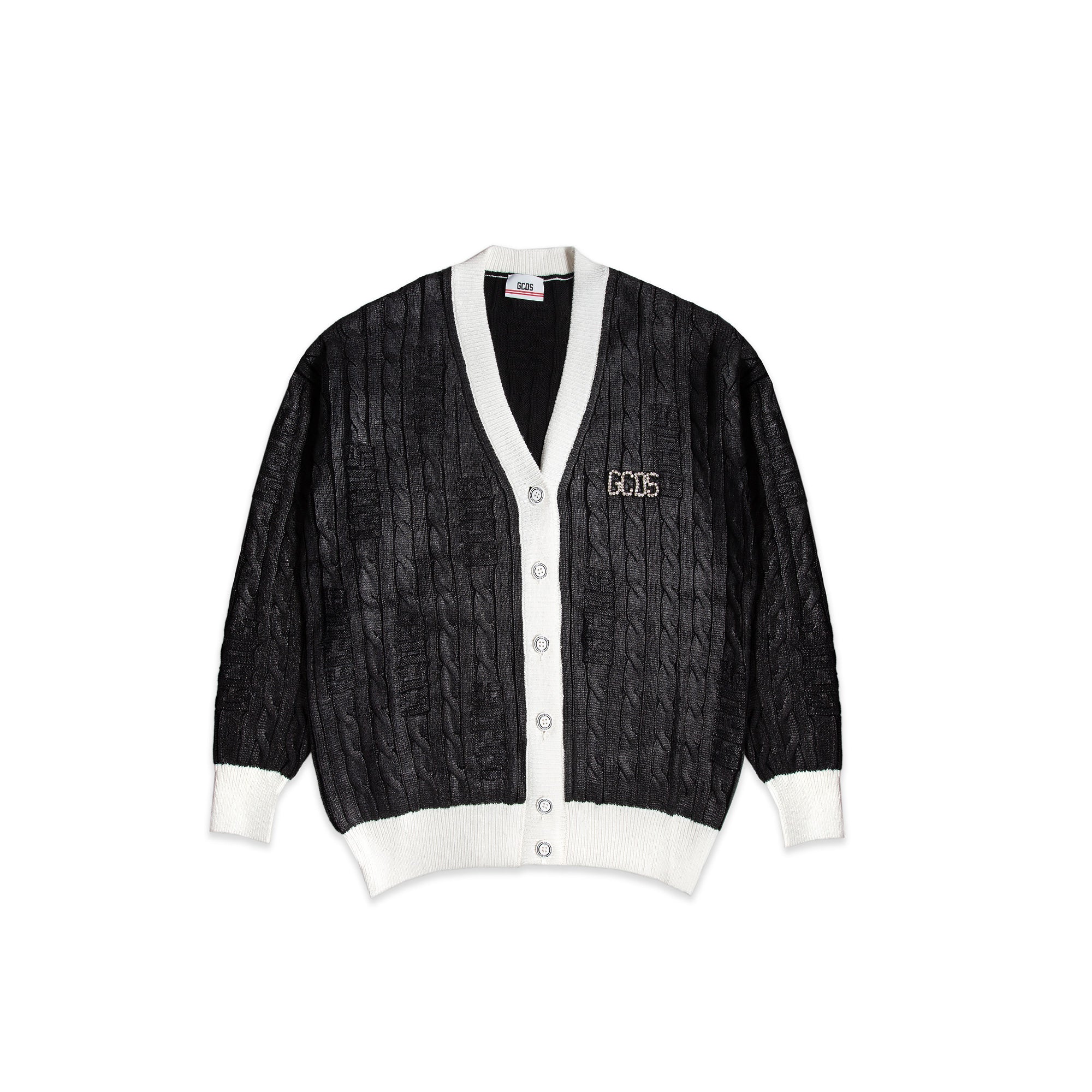 GCDS Womens Log Revival Cardigan