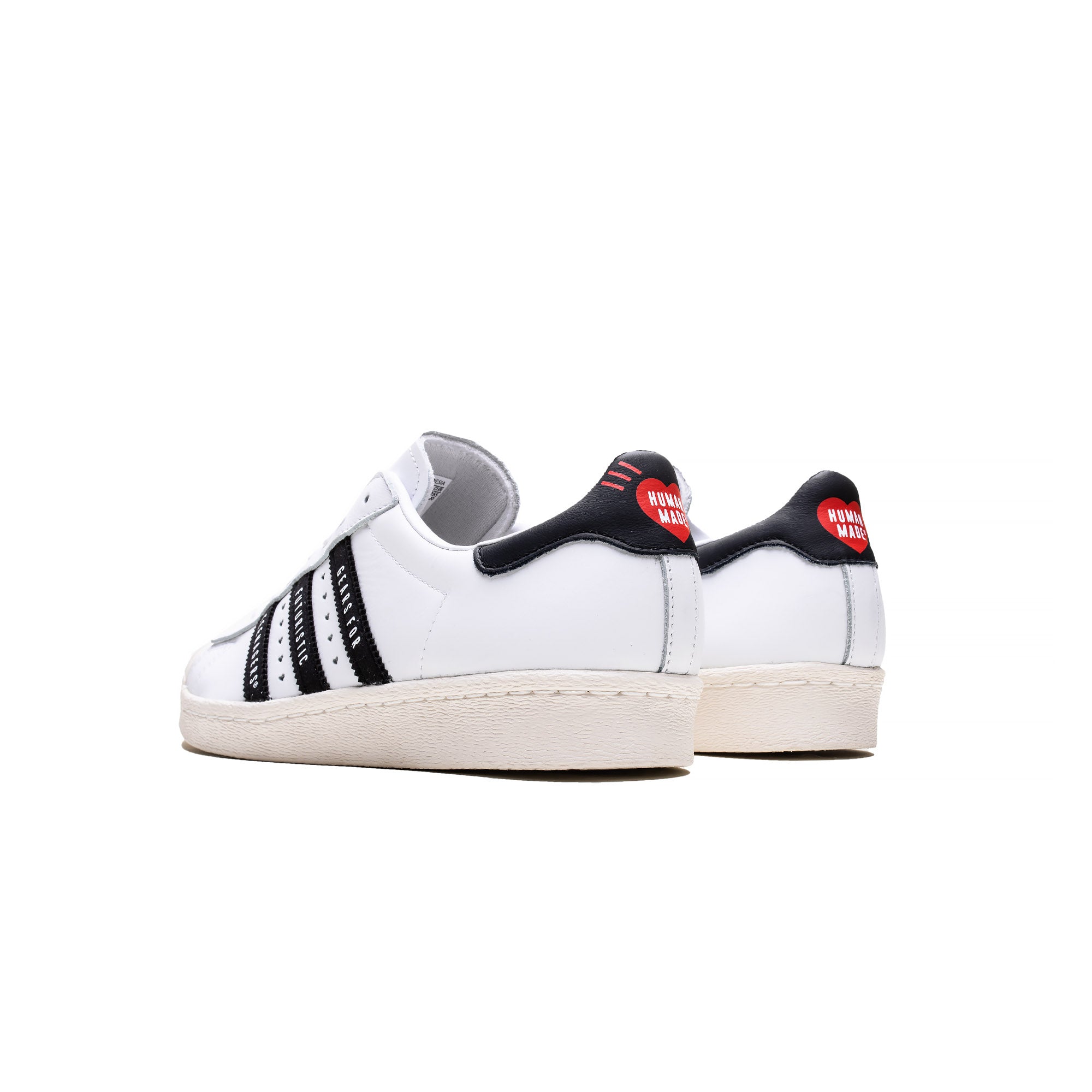 Adidas x Human Made Mens Superstar 80s Shoes – Extra Butter