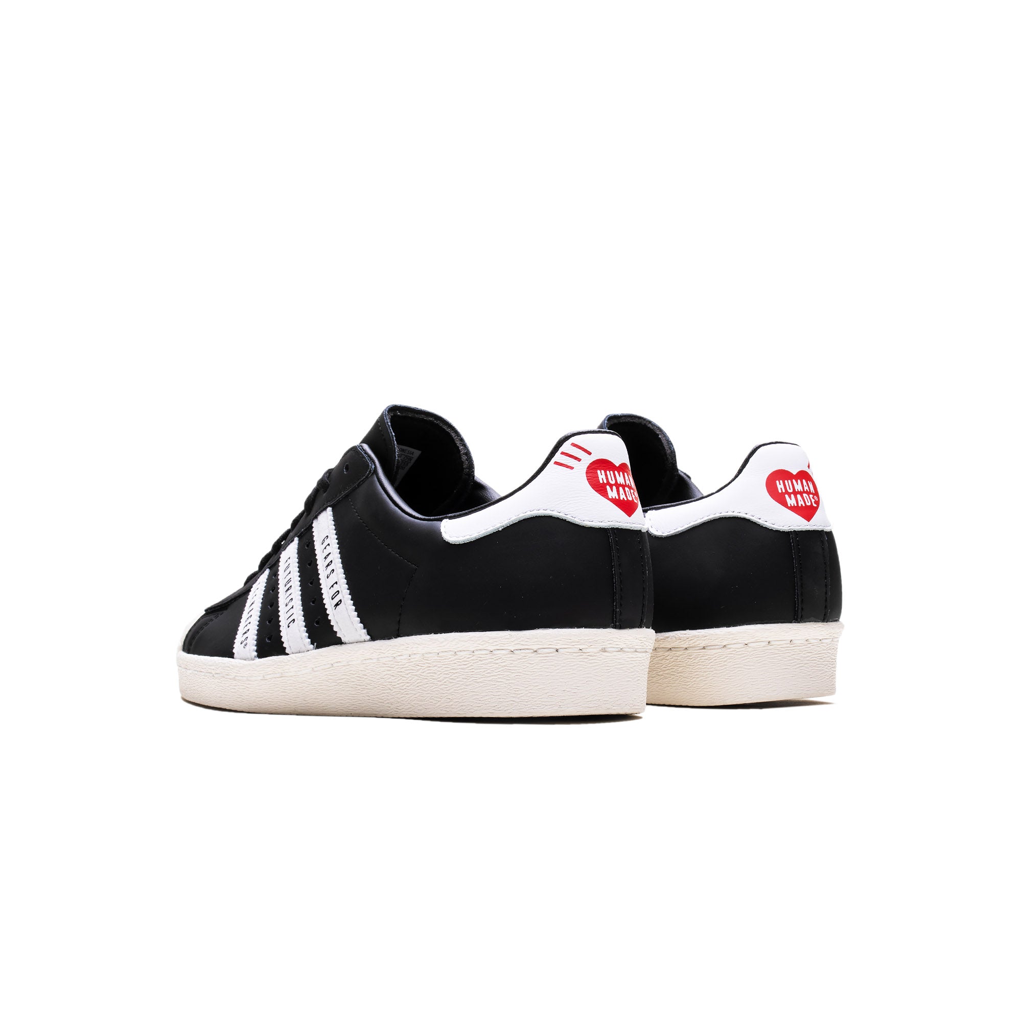 Adidas x Human Made Mens Superstar 80s Shoes – Extra Butter
