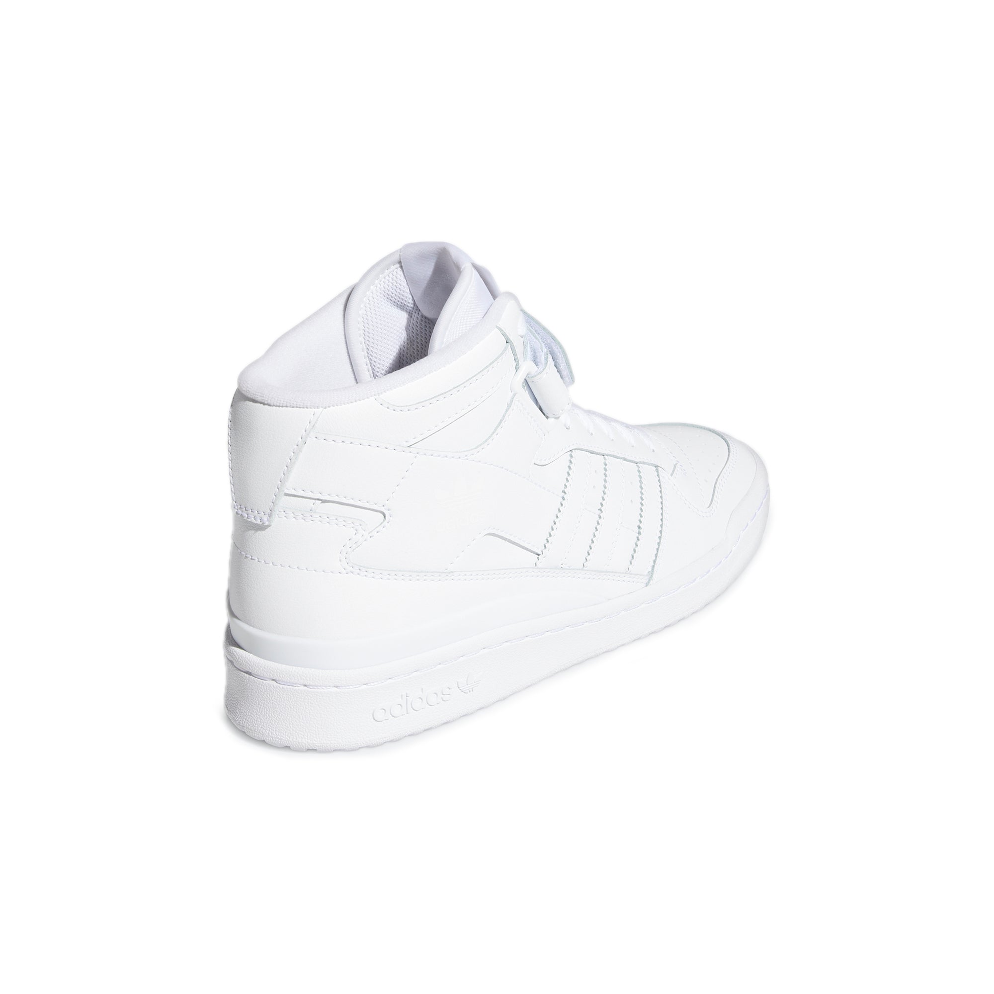 Adidas Mens Forum Mid Shoes 'White' Extra Butter Adidas Mens Forum Mid Shoes 'White' Extra Butter
