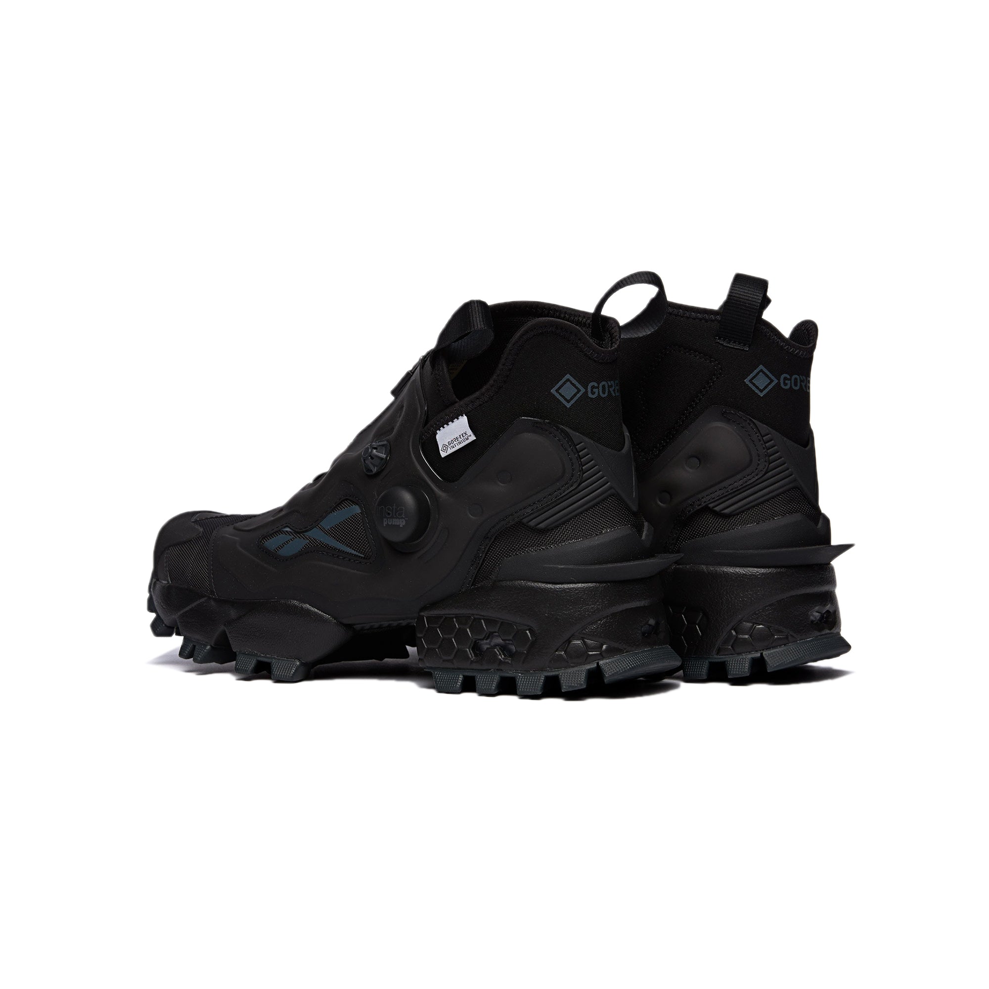 Reebok Mens Instapump Fury X GTX Shoes 'Black/cold grey' – Extra