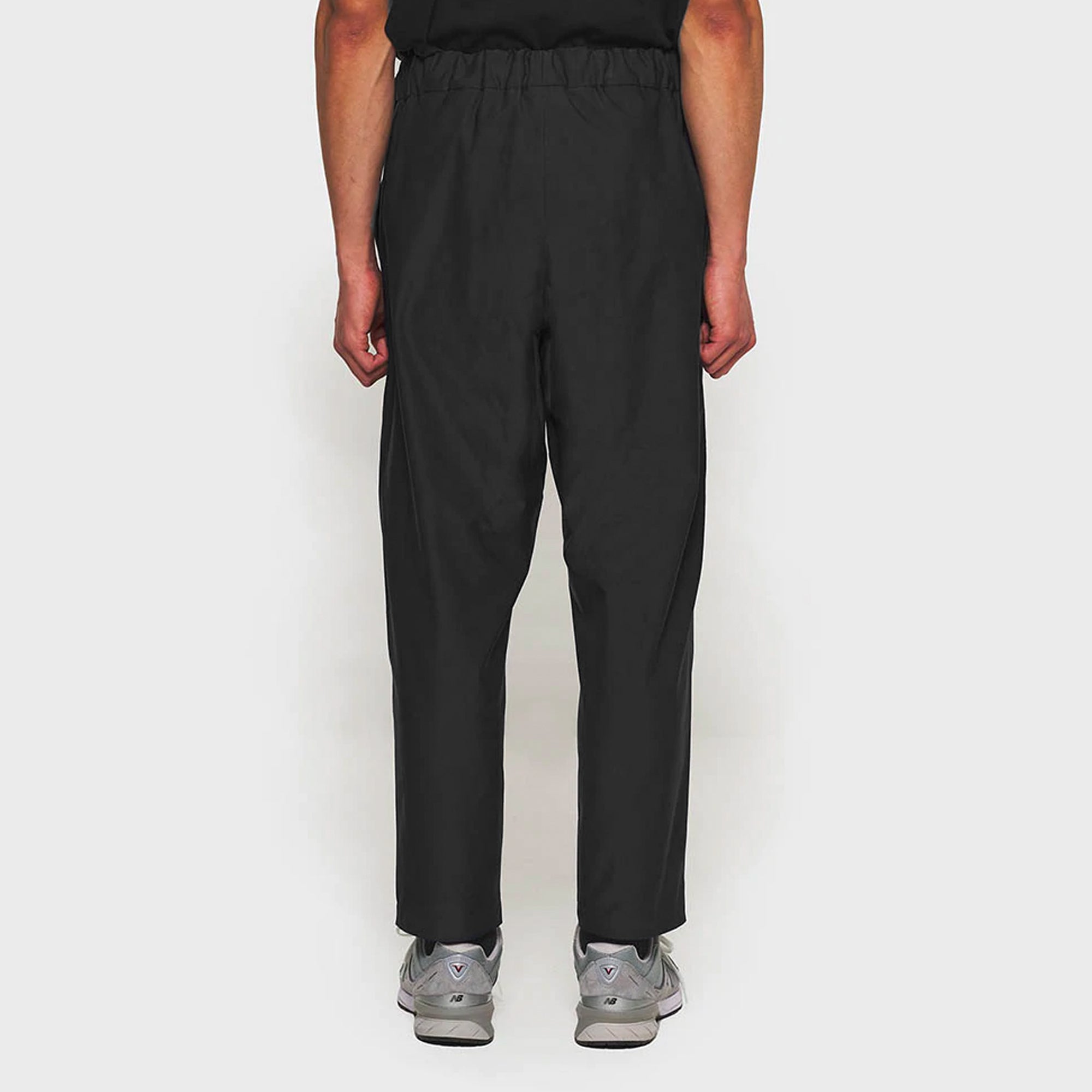 Goldwin Mens Tapered Jersey Pants 'Black'