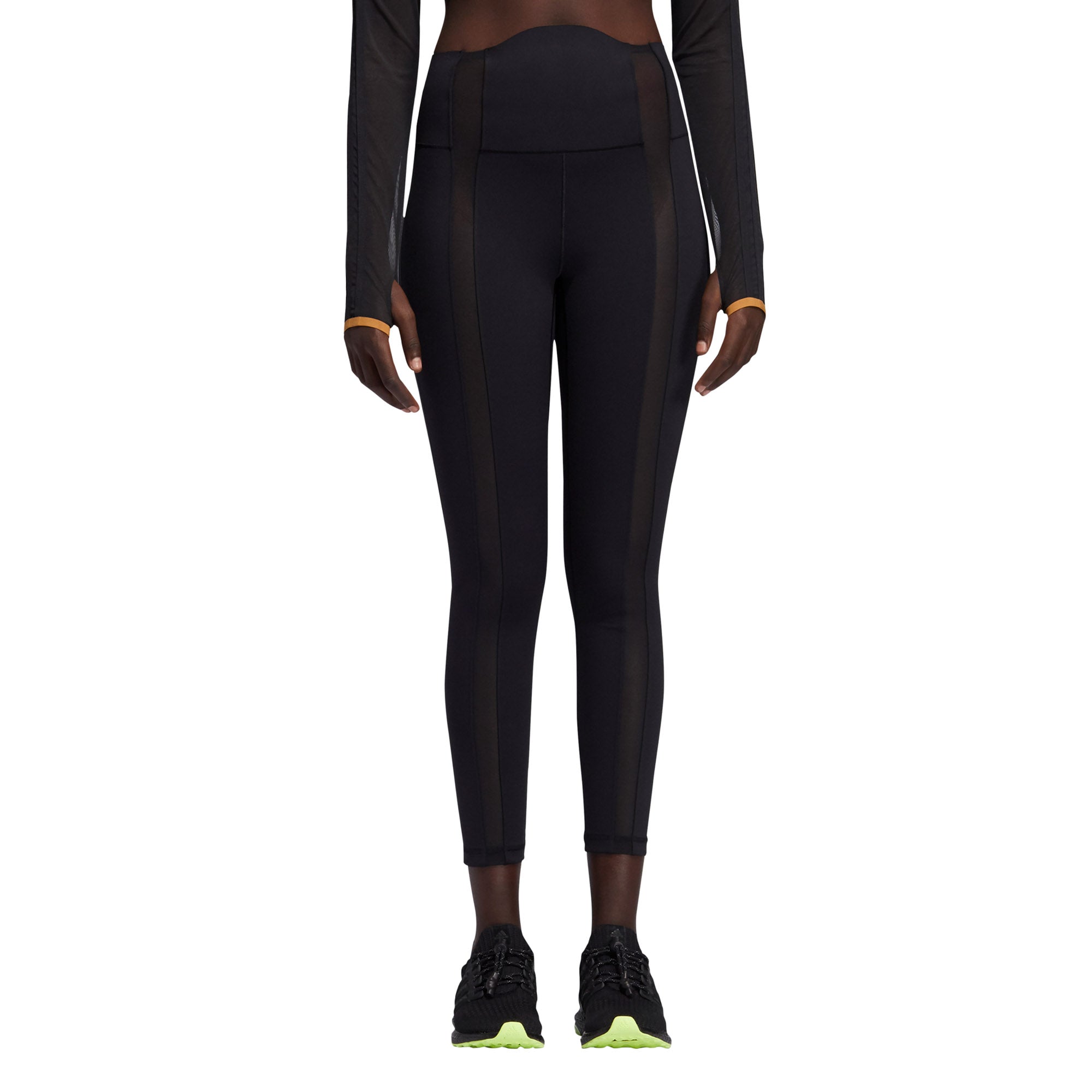 Adidas x Ivy Park Women Mesh Panel Tights