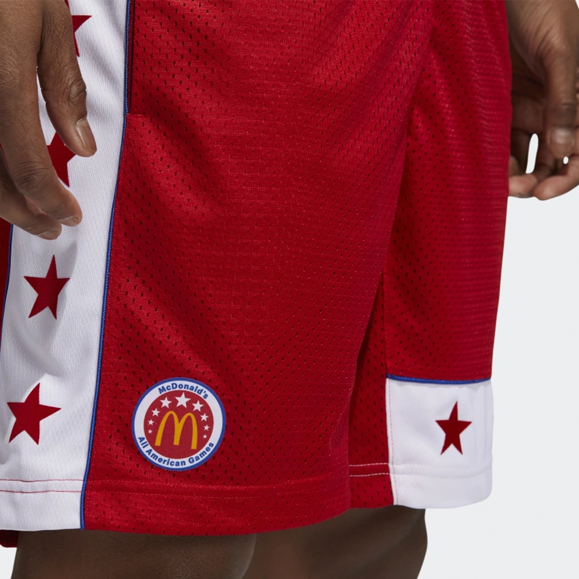 Adidas Mens MCDAAG OS Shorts 'Red'