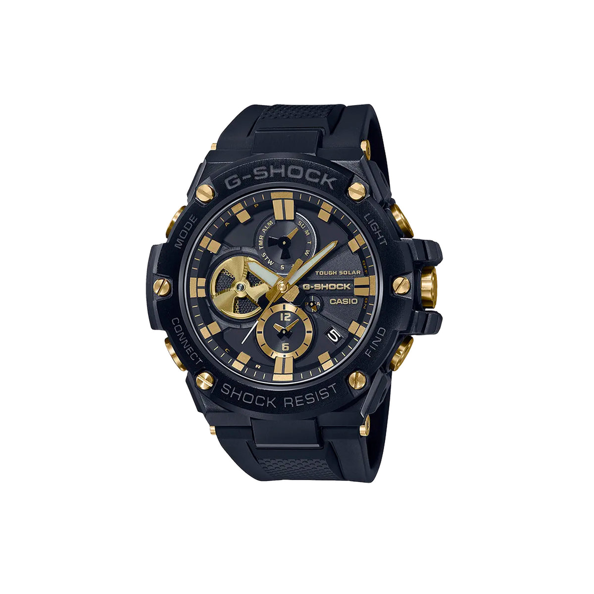 Gold G Shock Gstb100 Gold Casio Gst B100g G-SHOCK G-STEEL GST-B100