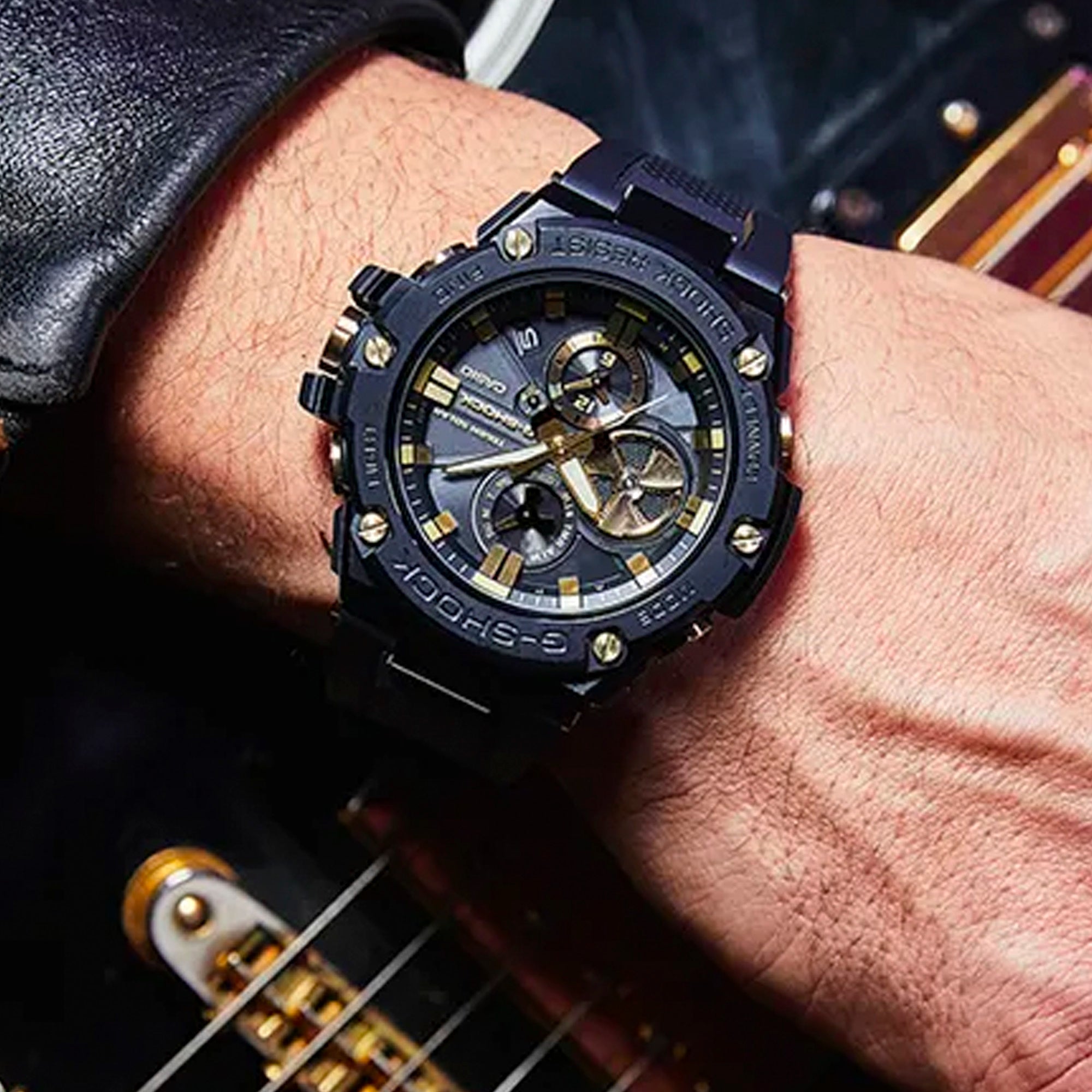 G-Shock G-Steel Solar Powered Black Watch