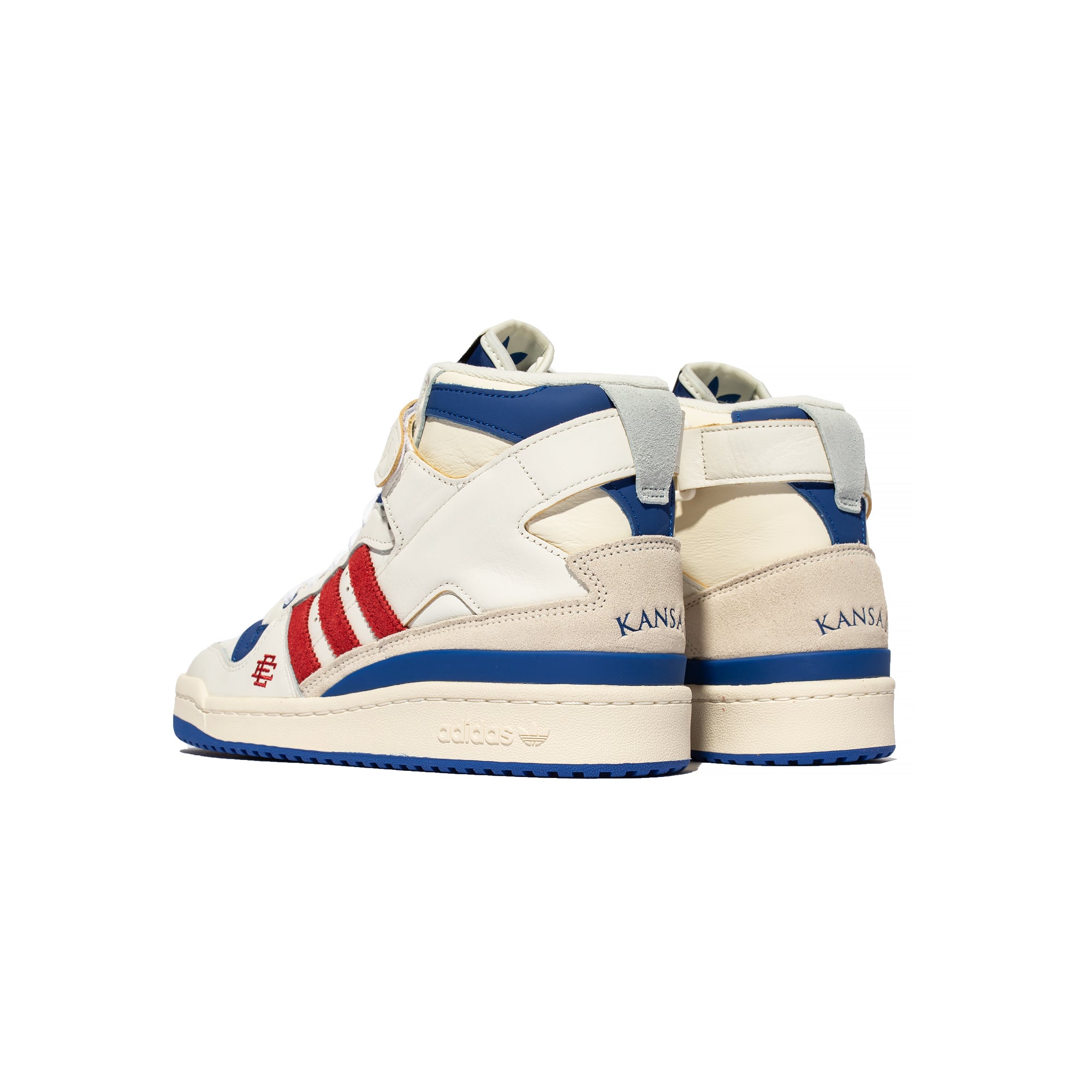 Adidas Mens Forum 84 High X EE Shoes 'Cloud White/Royal Blue/Power Red'