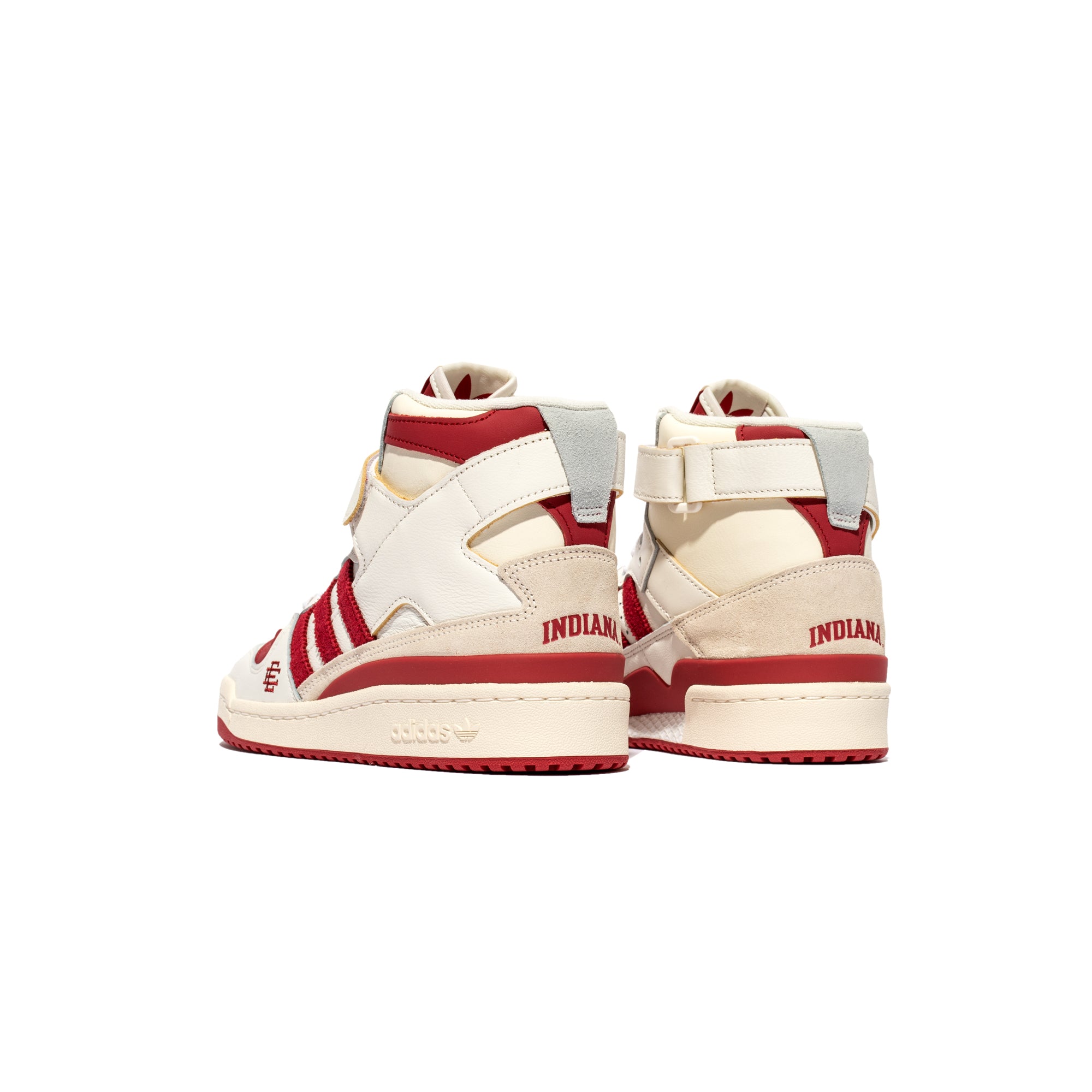 Adidas Mens Forum 84 High X EE Shoes 'Cloud White/Victory Red/Cream''