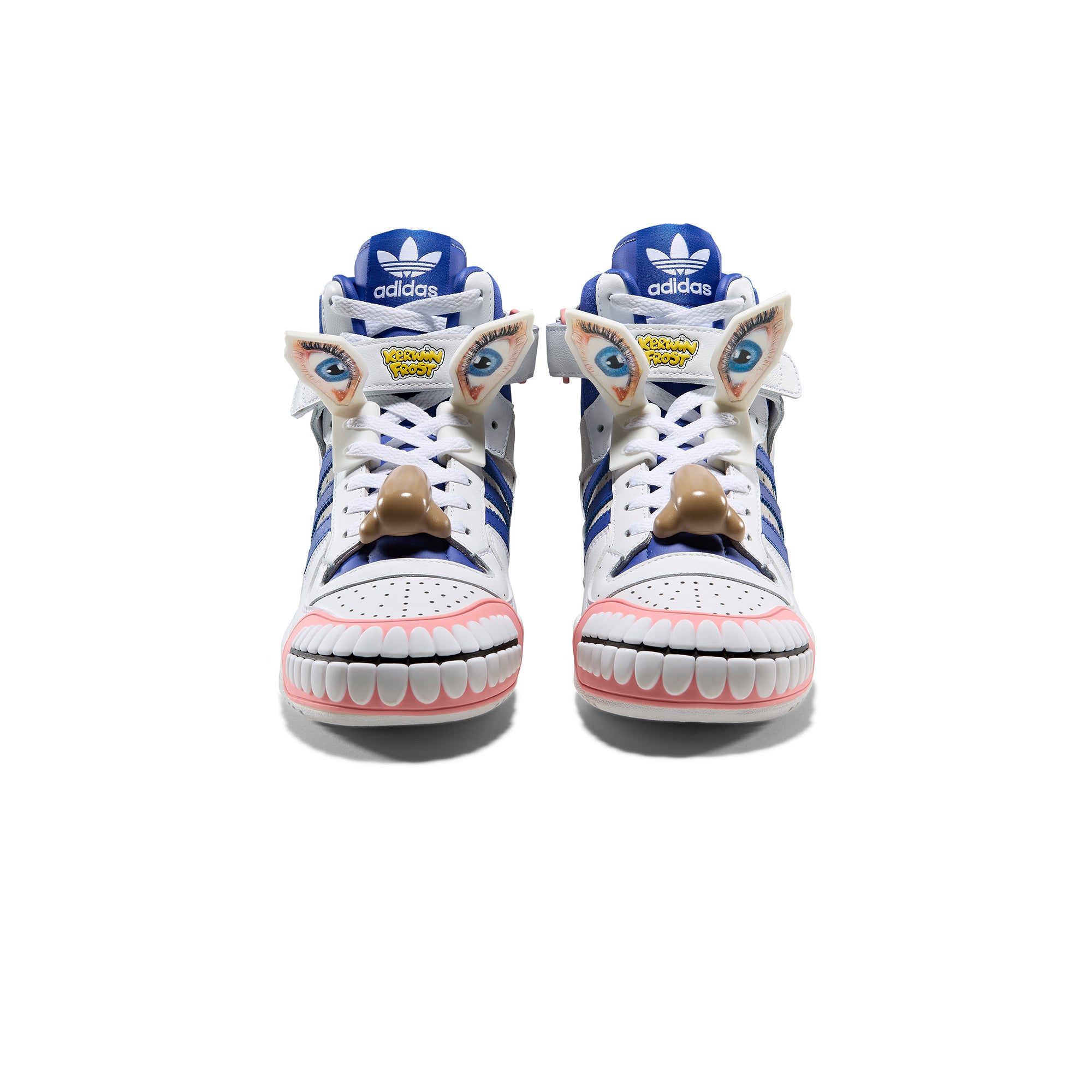 Adidas x KF Mens Forum Hi Humanchives Shoes 'FTWR White'