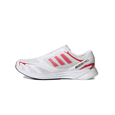 Adidas Mens Adizero Pro DNA Shoes 'White/Red'