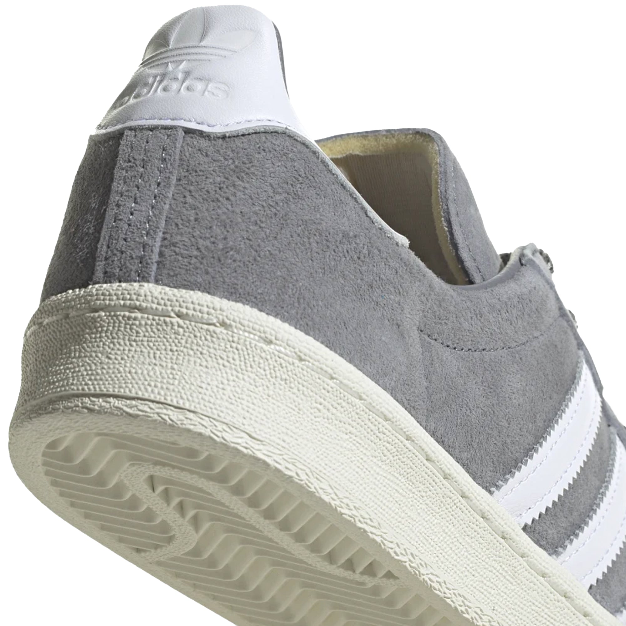 Adidas Mens Campus 80s Shoes 'Grey/White' Extra Butter Adidas Mens Campus 80s Shoes 'Grey/White' Extra Butter