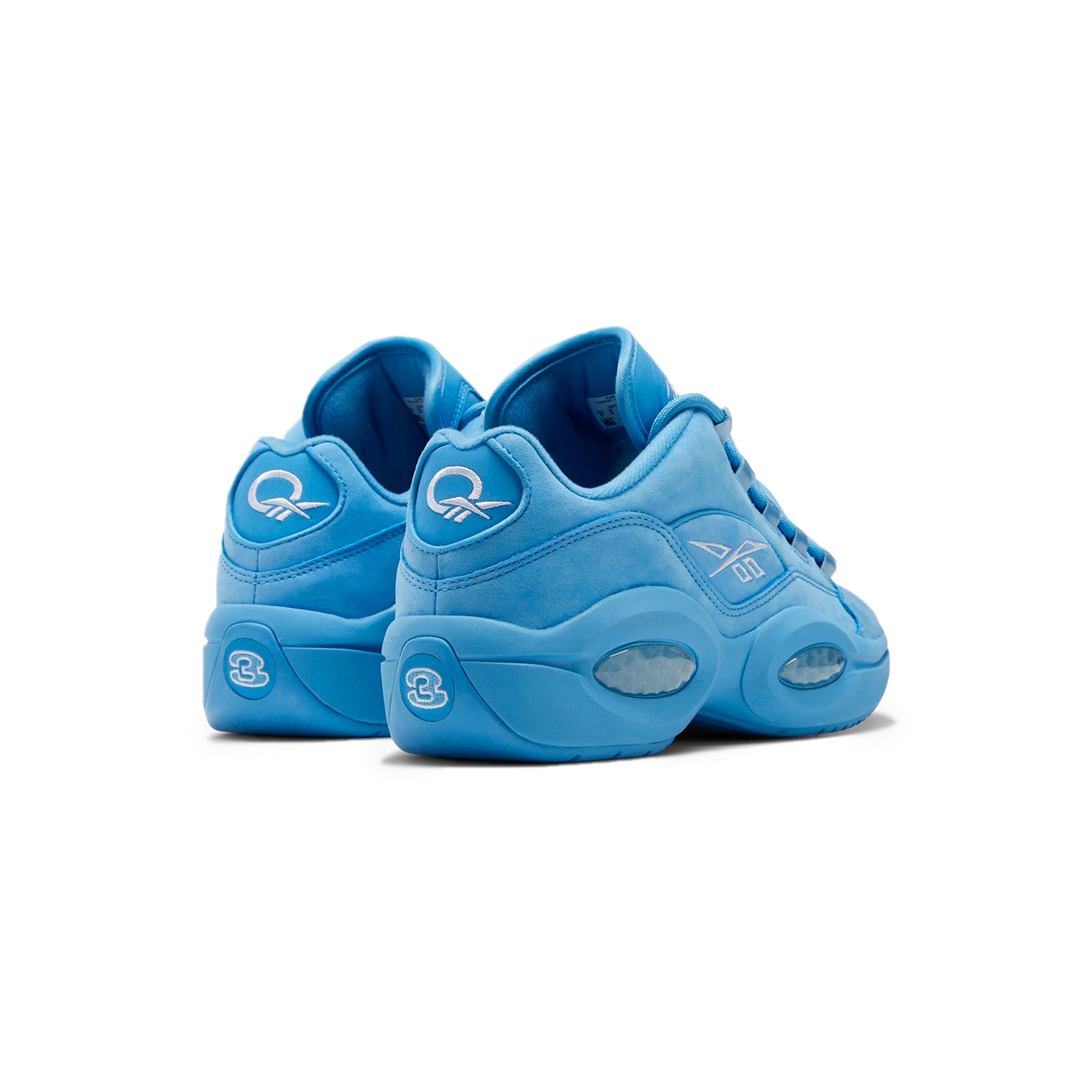 Reebok Mens Question Low Shoes Essential Blue