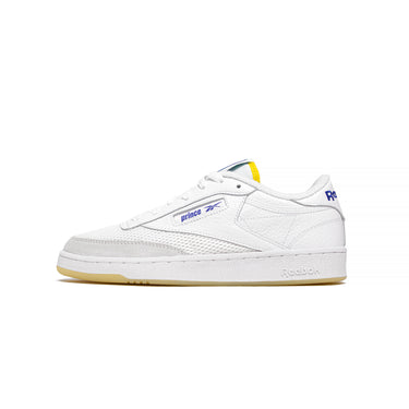 Reebok Mens Club C 85 Shoes 'Fwtr White/Stinger Yellow'