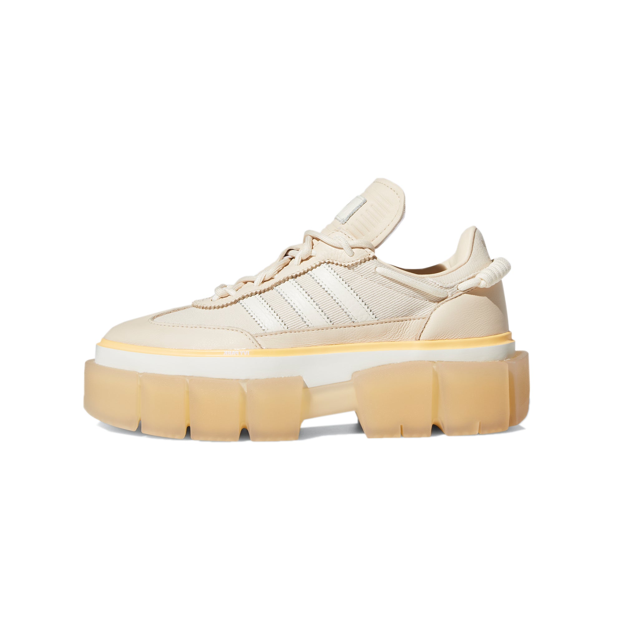adidas gazelle silver green womens Adidas x Ivy Park Womens Super Sleek Chunky Shoes 'Halo Ivory' – Extra  Butter