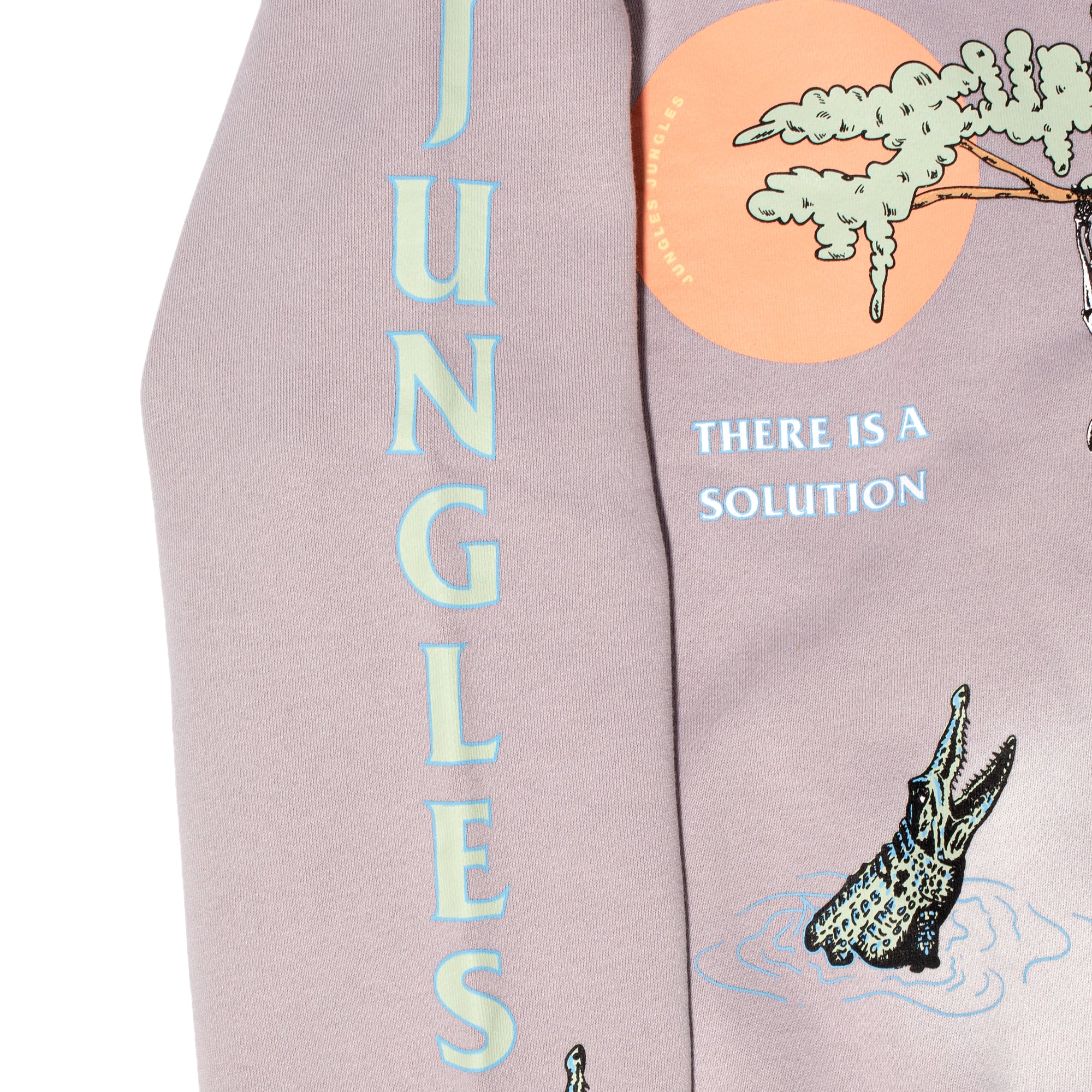 Jungles Mens For Every Problem Hoodie 'Raindrops'