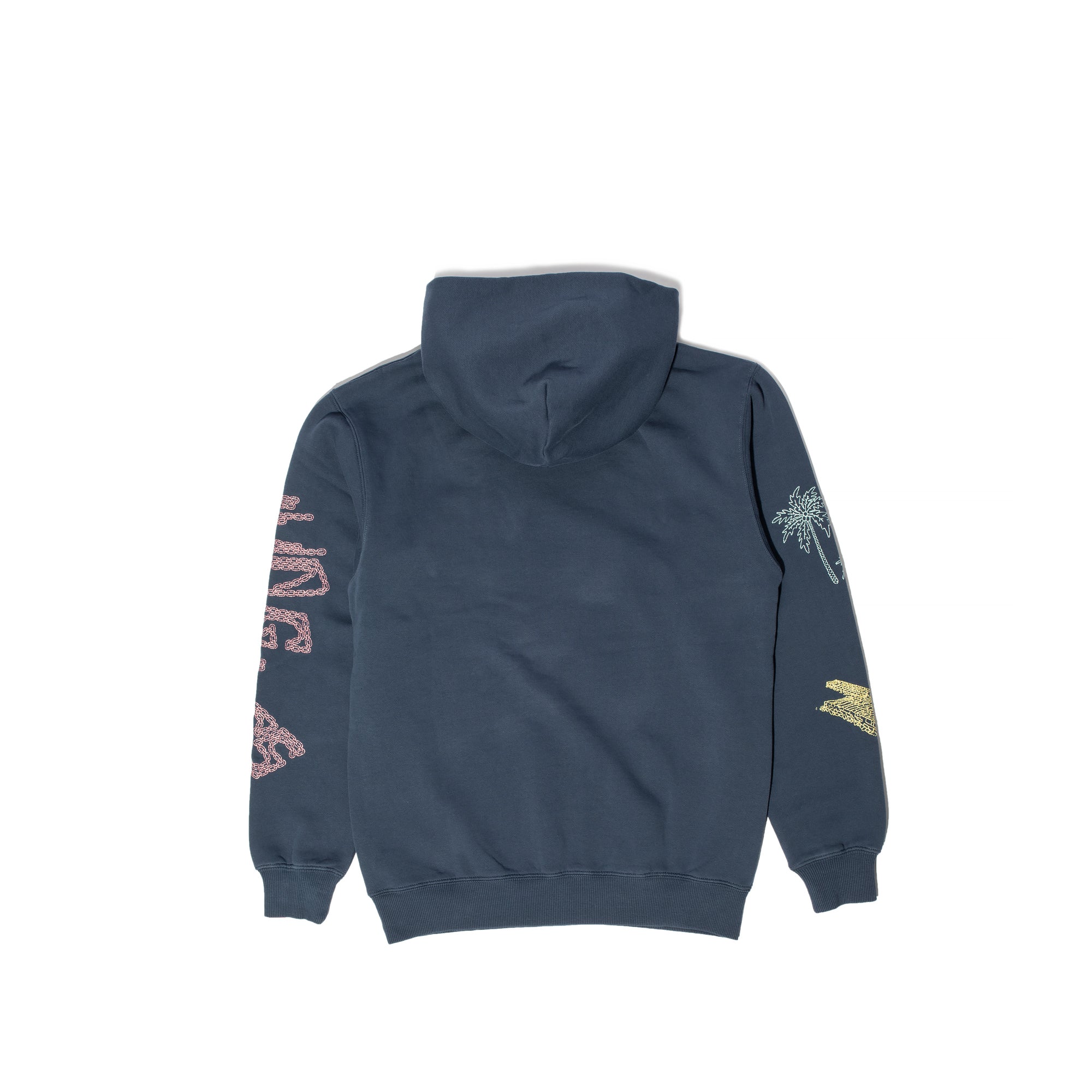 Jungles Mens Paradise Plateau Hoodie 'Navy'