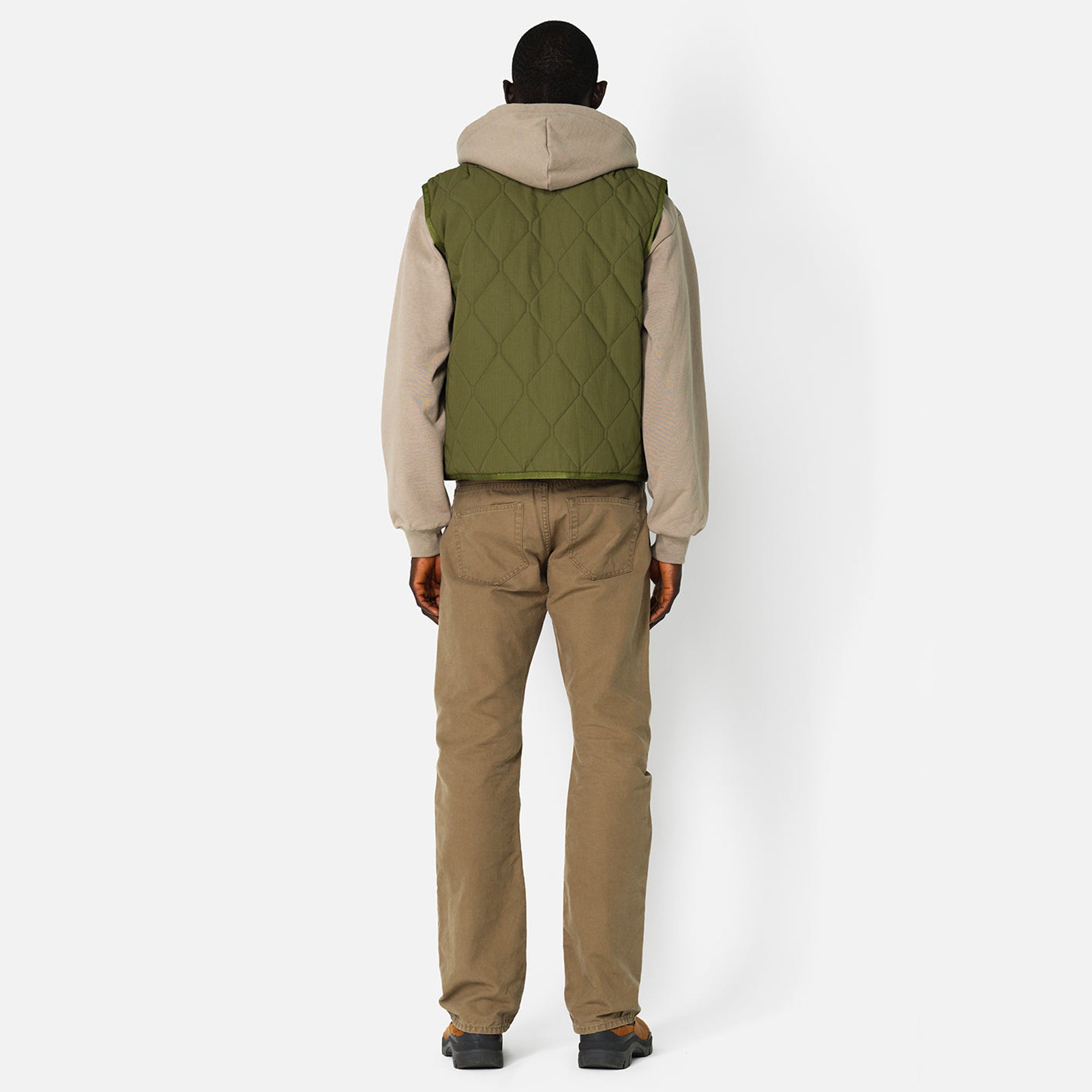 John Elliott Mens Quilted Vest