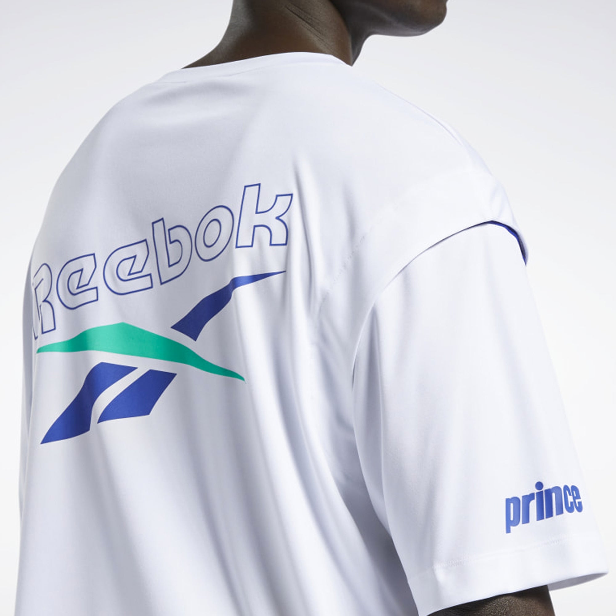 Reebok x Prince Mens Tshirt 'White'