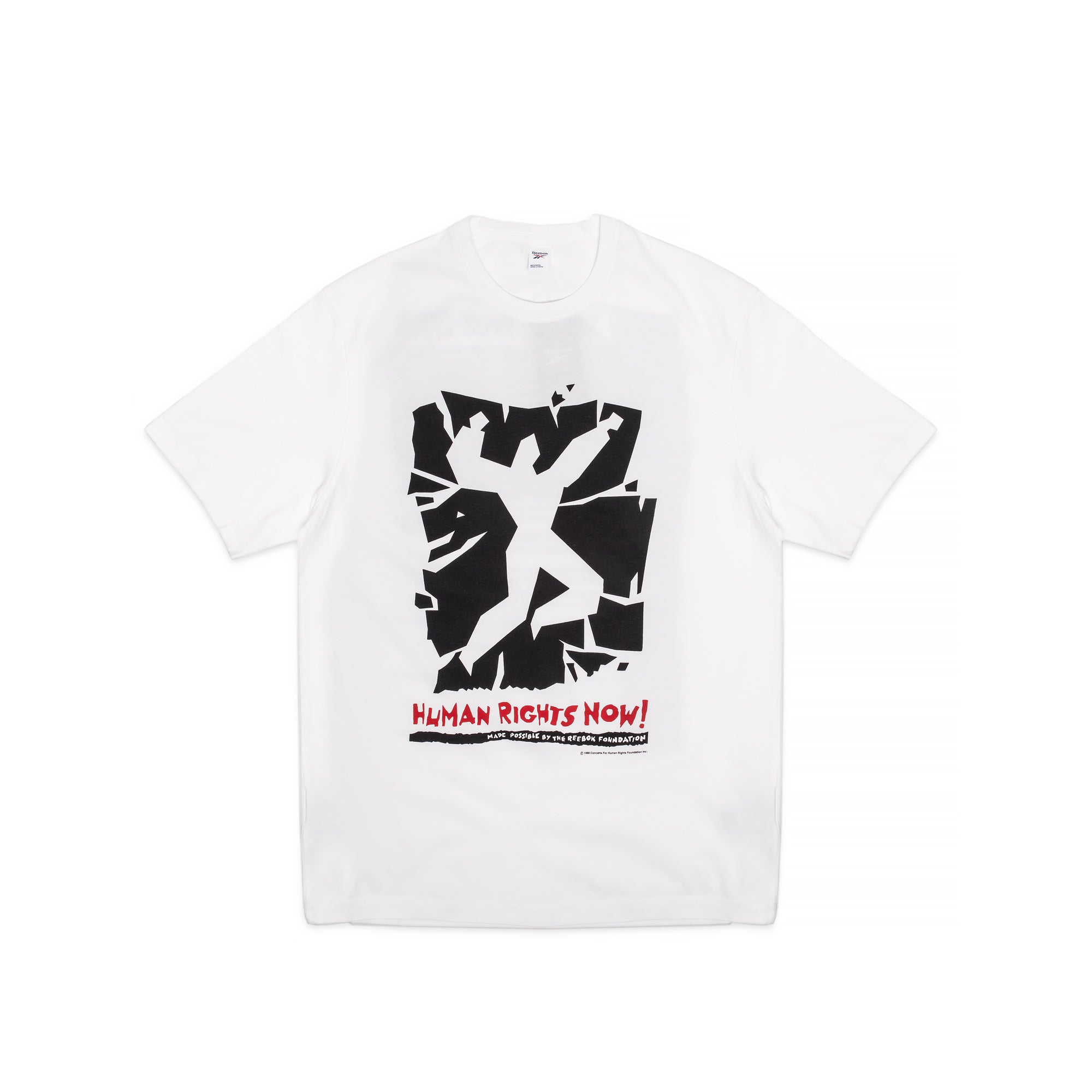 Reebok X Human Rights Mens Tee White