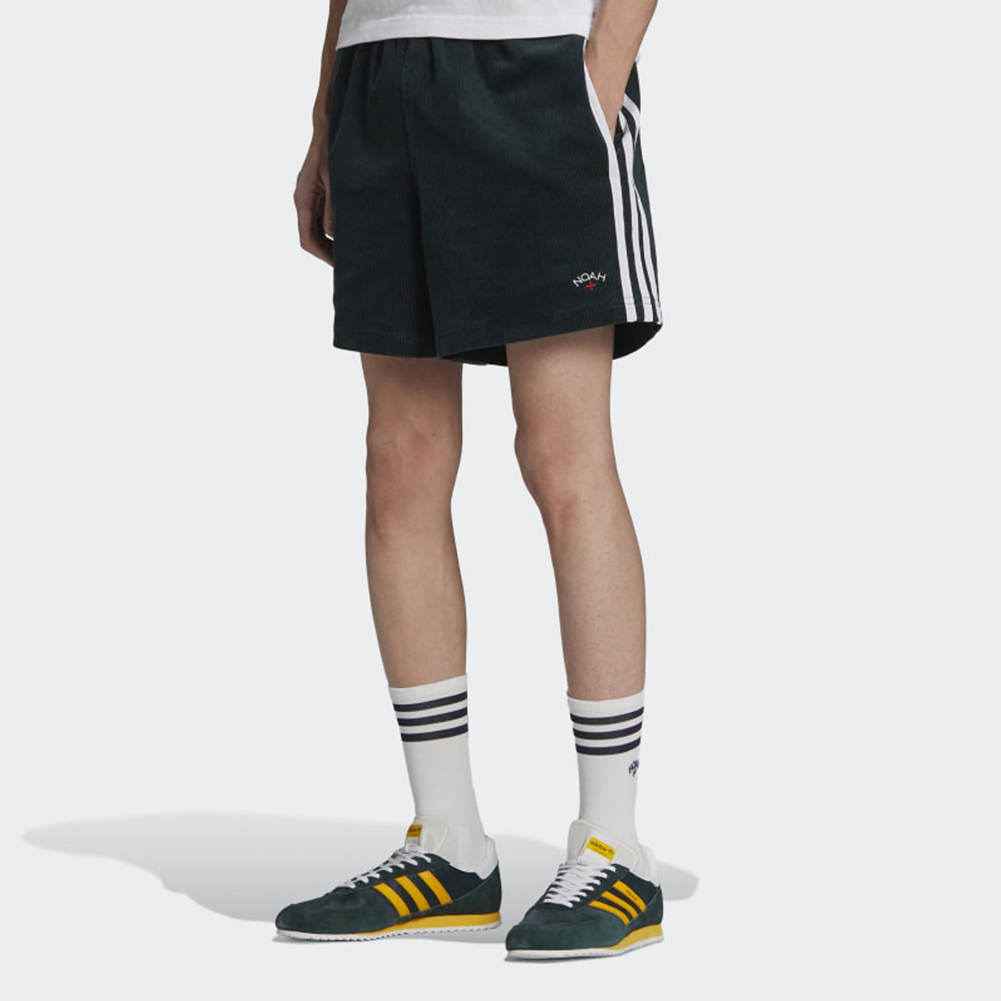 Adidas x Noah Mens Cord Short 'Grnnit'