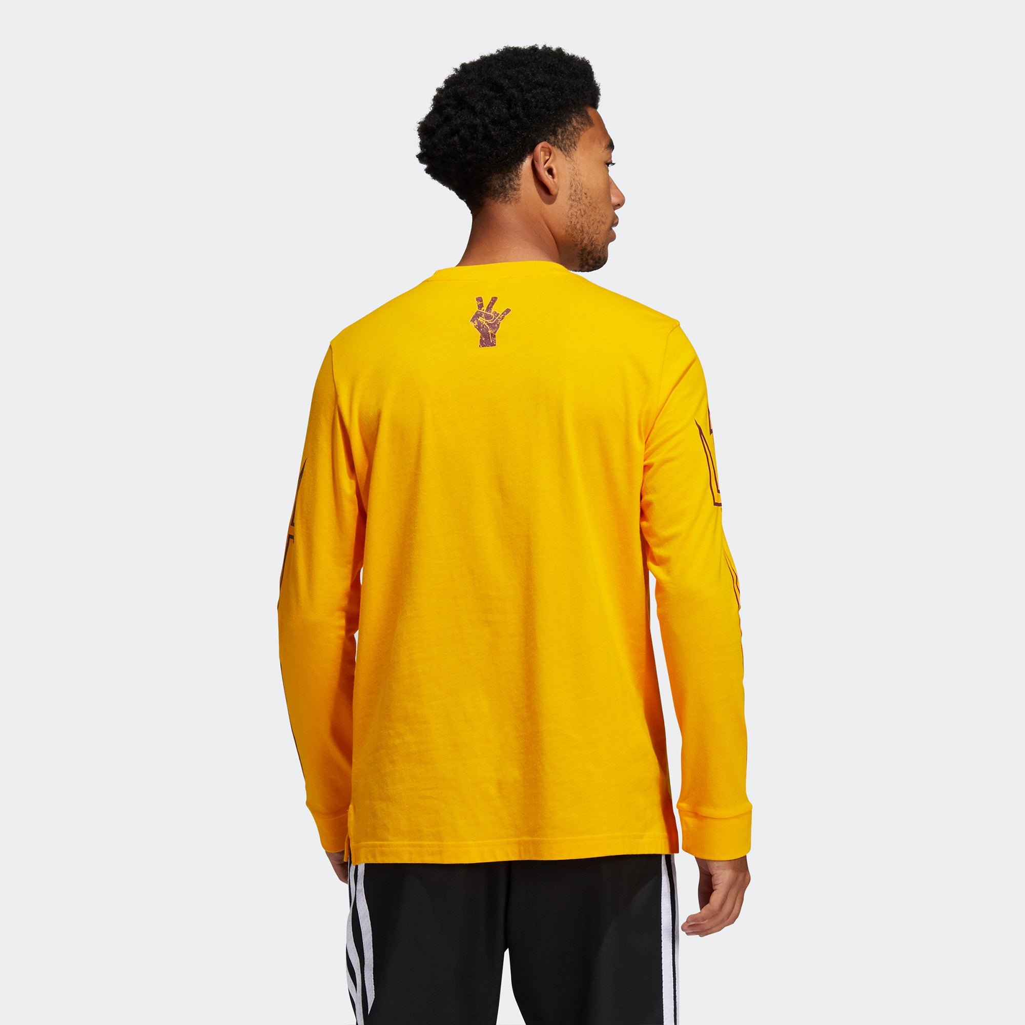 Adidas Mens Midnight Madness LS 'Team college gold'