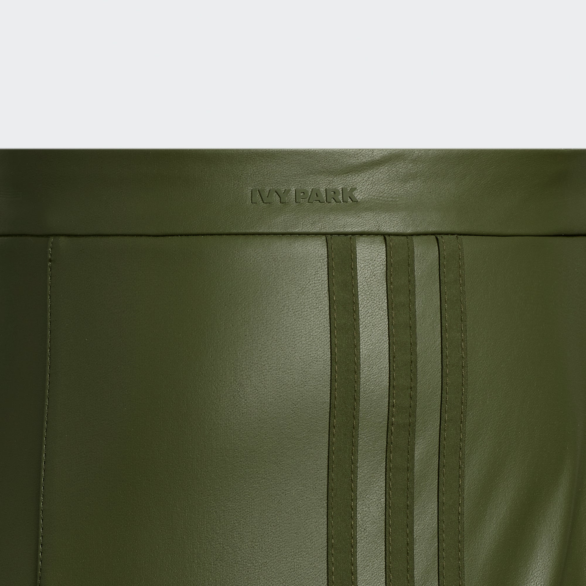 Adidas x Ivy Park Womens Faux Leather Skirt 'Wild Pine'