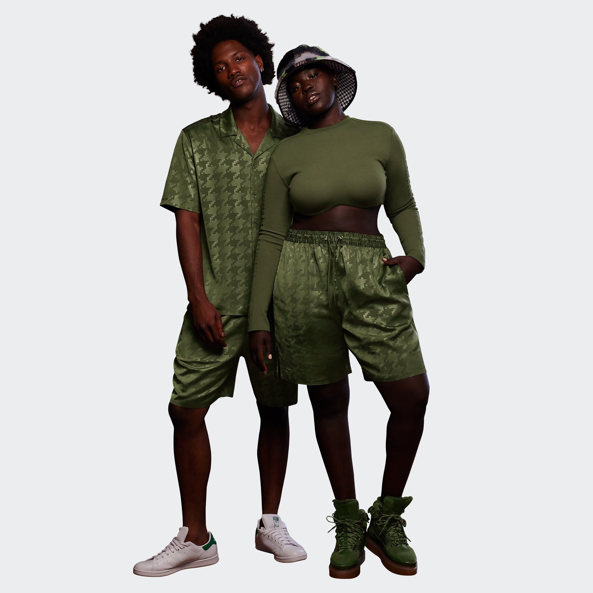 Adidas x Ivy Park Satin Short 2.0 'Wild Pine' Extra Butter Adidas x Ivy Park Satin Short 2.0 'Wild Pine' Extra Butter