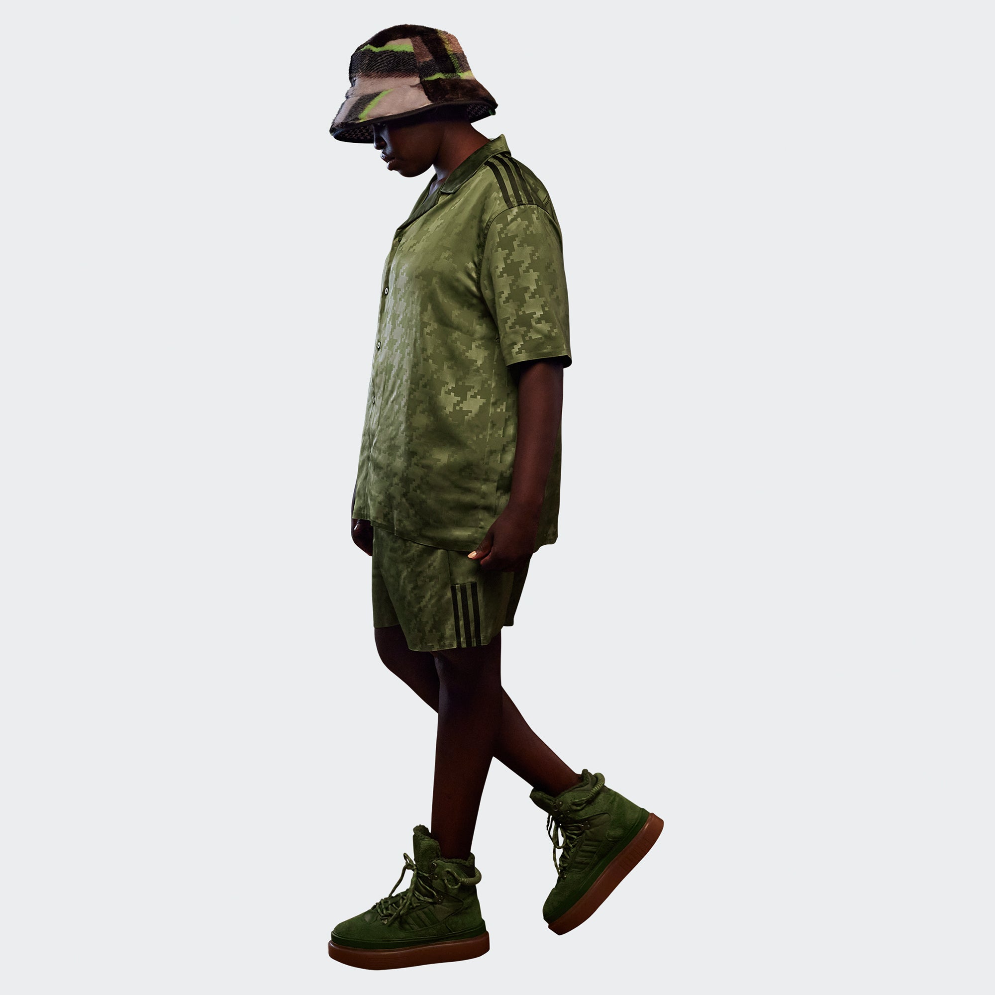 Adidas x Ivy Park Satin Short 2.0 'Wild Pine' Extra Butter Adidas x Ivy Park Satin Short 2.0 'Wild Pine' Extra Butter