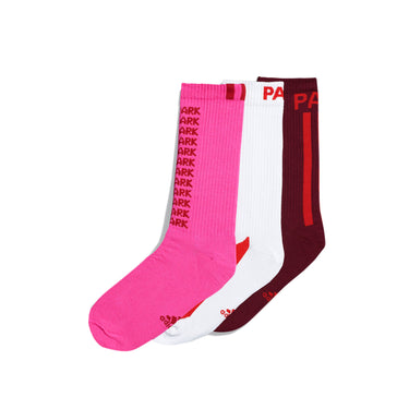 Adidas x Ivy Park Sock 3 Pack 'Shock pink/white'