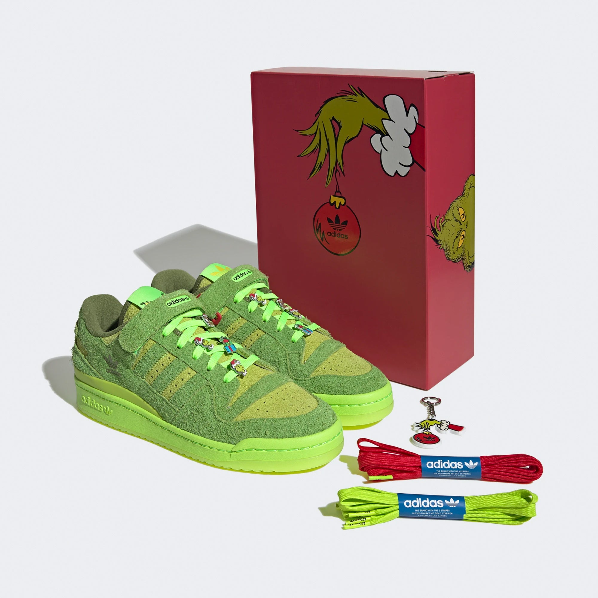 Adidas Forum Low 'The Grinch' Shoes