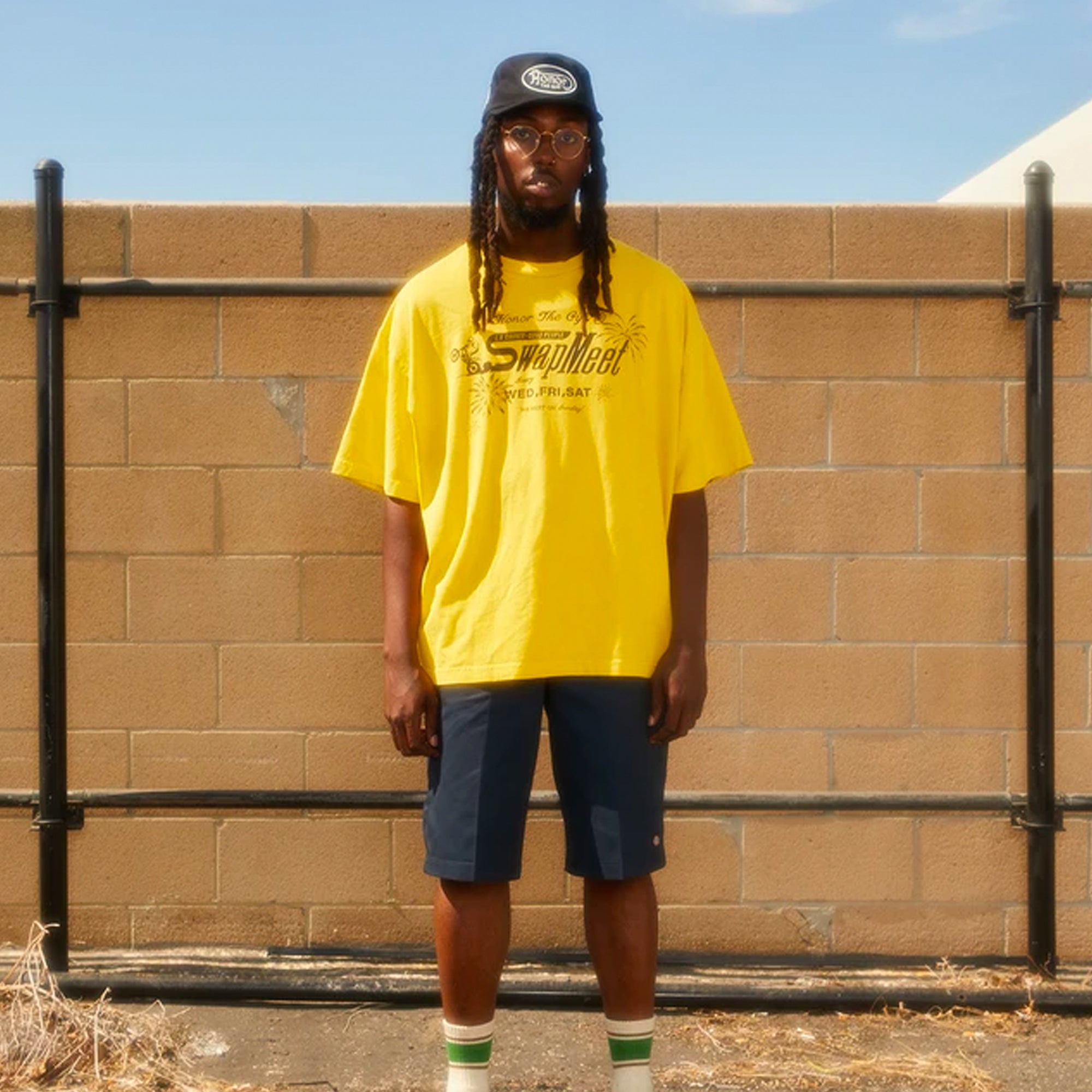 Honor The Gift Mens Swap Meet Tee 'Sun Yellow'