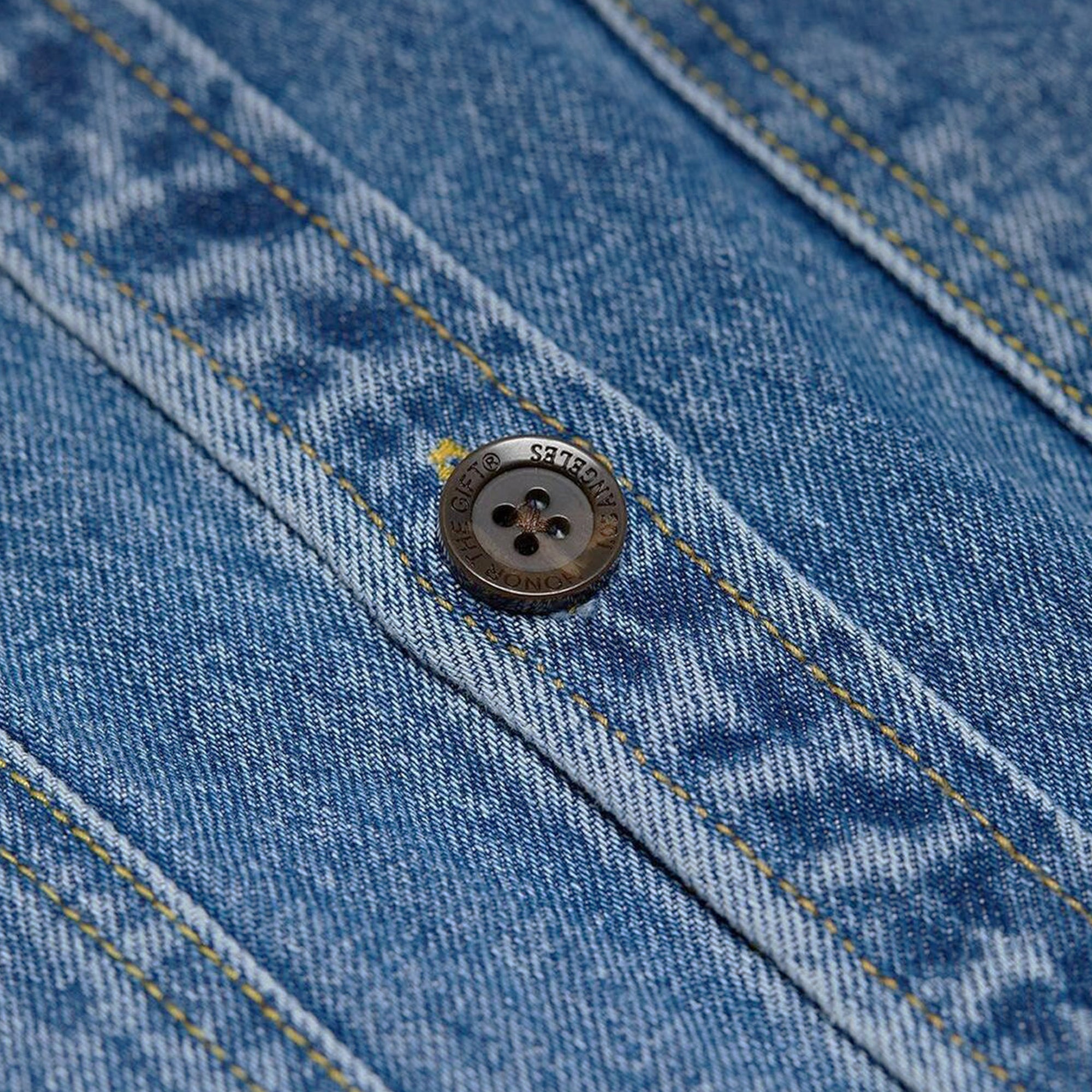 Honor The Gift C-Fall Denim L/S Button Up Shirt 'Blue'