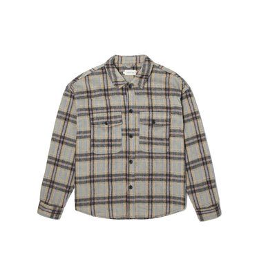 Honor The Gift Mens C-Fall Flannel L/S Button Up Shirt Jacket 'Blue'