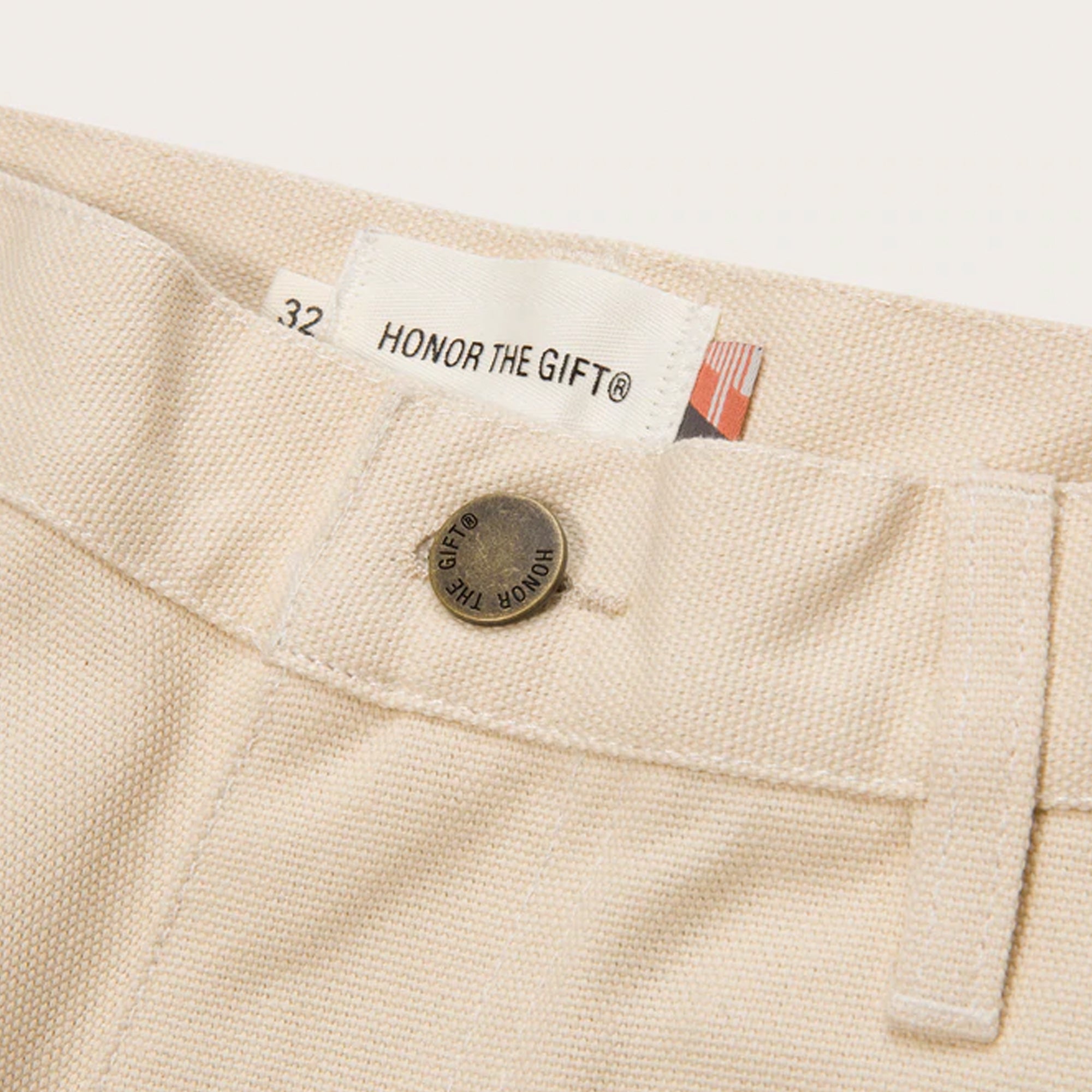 Honor the Gift Mens Hawthorne Canvas Pants Cream