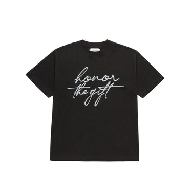 Honor The Gift Mens Script SS Tee