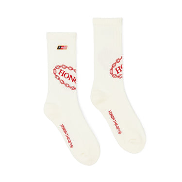 Honor The Gift 'Off White' Auto Service Socks